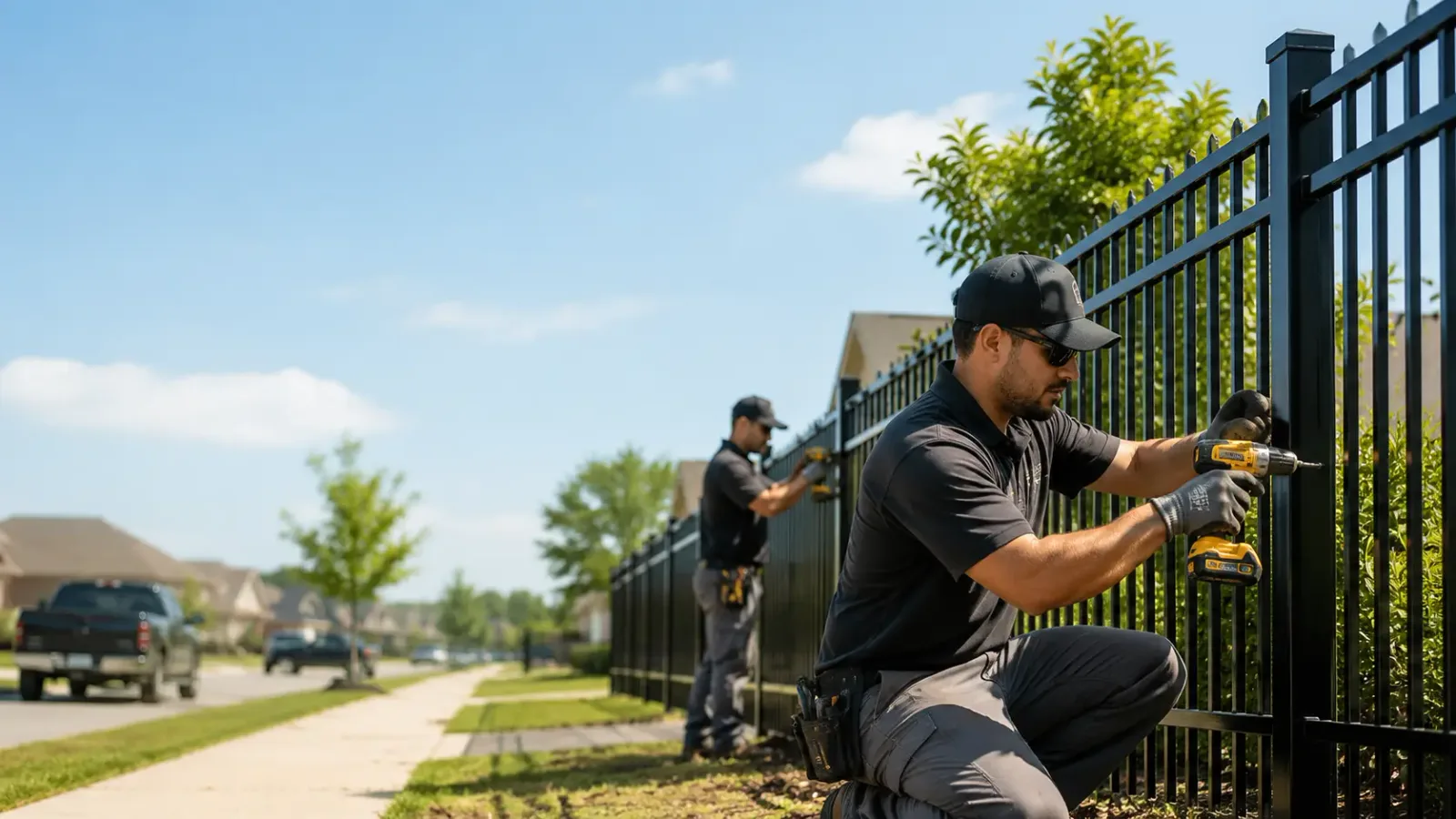 Metal Fence Installation in Cades, SC